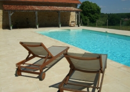Holiday villa swimming pool