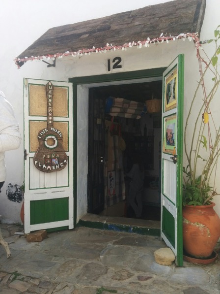 Teeny tiny flamenco bar in Castellar de la Frontera