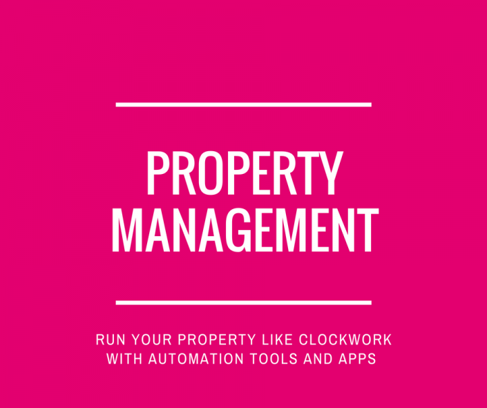 Property Management Tools for holiday lets and villas